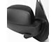 Manual Heated Side Mirror; Black; Passenger Side (07-13 Sierra 1500)