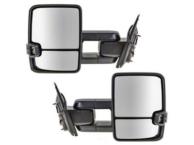 Manual Folding Towing Mirrors with Chrome Cap (14-17 Sierra 1500)