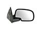 Manual Mirrors; Gloss Black (99-06 Sierra 1500)