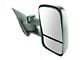 Manual Towing Mirror; Textured Black; Passenger Side (14-18 Sierra 1500)