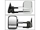 Manual Towing Mirrors; Chrome (99-06 Sierra 1500)