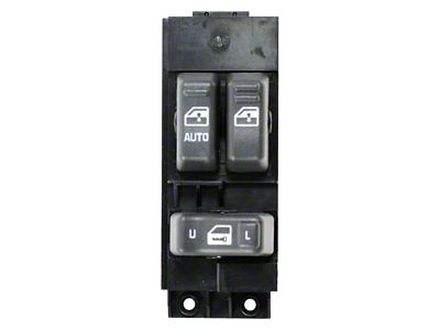 Master Power Window Switch; Front Driver Side (99-02 Sierra 1500 Regular Cab, Extended Cab)