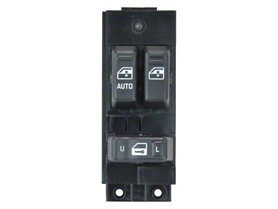 Master Power Window Switch; Front Driver Side (99-02 Sierra 1500 Regular Cab, Extended Cab)