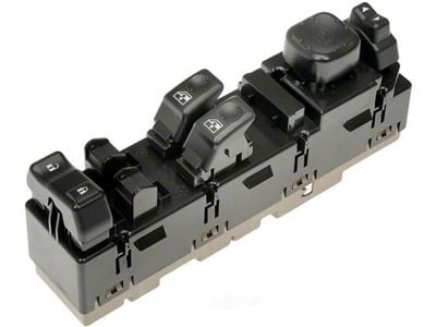 Master Window Switch Assembly; 5-Button (03-06 Sierra 1500 Regular Cab, Extended Cab)