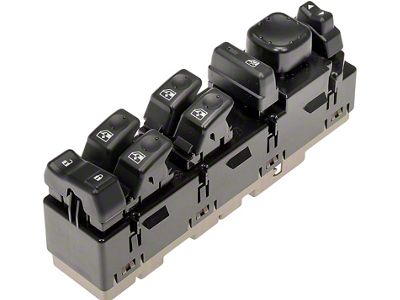 Master Window Switch Assembly; 8-Button (04-06 Sierra 1500 Crew Cab)