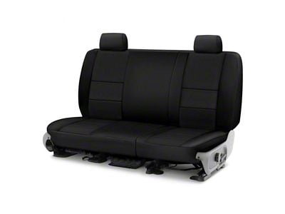 ModaCustom Wetsuit Rear Seat Cover; Black (14-18 Sierra 1500 Denali Crew Cab)