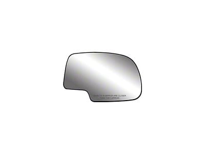 Replacement Non-Heated Mirror Glass; Passenger Side (99-02 Sierra 1500)