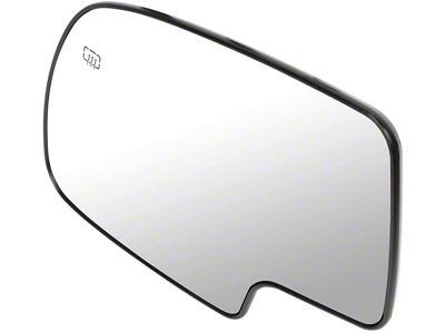 OE Style Heated Mirror Glass; Driver Side (99-06 Sierra 1500)