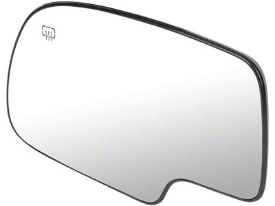 OE Style Heated Mirror Glass; Driver Side (05-06 Sierra 1500)