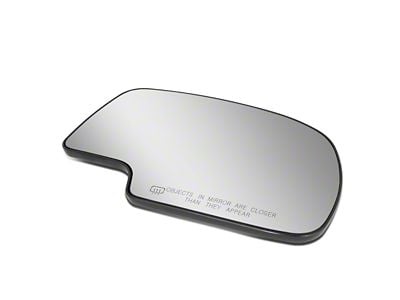 OE Style Heated Mirror Glass; Passenger Side (99-06 Sierra 1500)