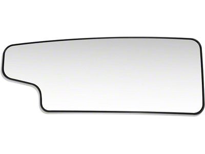 OE Style Lower Towing Mirror Glass; Passenger Side (19-25 Sierra 1500 w/ Towing Mirrors)