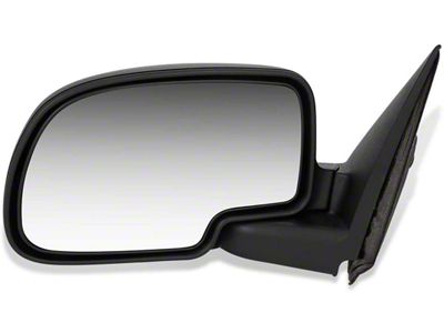 OE Style Manual Mirror; Driver Side; Chrome (99-06 Sierra 1500)