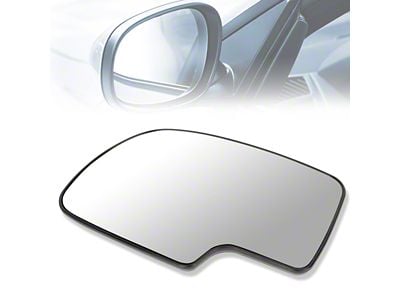 OE Style Non-Heated Mirror Glass; Driver Side (99-06 Sierra 1500)