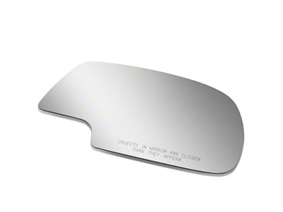 OE Style Non-Heated Mirror Glass; Passenger Side (99-06 Sierra 1500)