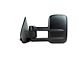 OEM Style Extendable Manual Towing Mirror; Driver Side (14-19 Sierra 1500)