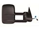 OEM Style Extendable Manual Towing Mirror with Turn Signal; Passenger Side (03-06 Sierra 1500)