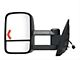 OEM Style Extendable Powered Towing Mirror; Driver Side (07-14 Sierra 1500)