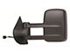 OEM Style Extendable Powered Towing Mirror; Driver Side (07-14 Sierra 1500)