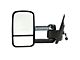 OEM Style Extendable Powered Towing Mirror; Driver Side (14-19 Sierra 1500)