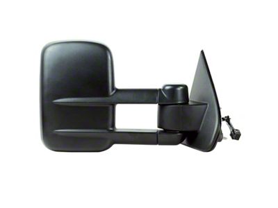 OEM Style Extendable Powered Towing Mirror with Turn Signal; Passenger Side (14-19 Sierra 1500)