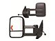 OEM Style Extendable Powered Towing Mirrors; Driver and Passenger Side (07-14 Sierra 1500)