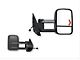 OEM Style Extendable Powered Towing Mirrors; Driver and Passenger Side (07-14 Sierra 1500)