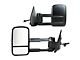 OEM Style Extendable Powered Towing Mirrors; Driver and Passenger Side (14-16 Sierra 1500)