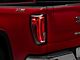 OEM Style Tail Light; Black Housing; Red/Clear Lens; Driver Side (19-24 Sierra 1500 w/ Factory LED Tail Lights)