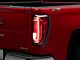 OEM Style Tail Light; Black Housing; Red/Clear Lens; Passenger Side (19-25 Sierra 1500 w/ Factory LED Tail Lights)