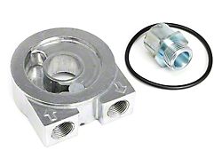 Oil Cooler Sandwich Adapter; 22mm x 1.50 Threads (07-25 Sierra 1500, Excluding 2.7L & 3.0L)