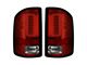 OLED Tail Lights; Chrome Housing; Red Lens (16-18 Sierra 1500 w/ Factory LED Tail Lights)