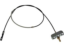 Parking Brake Cable; Intermediate (99-06 Sierra 1500 Extended Cab w/ 6.50-Foot Standard Box, Crew Cab)