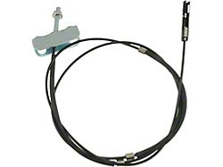 Parking Brake Cable; Intermediate (99-04 Sierra 1500 Extended Cab w/ 8-Foot Long Box)