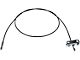Parking Brake Cable; Intermediate (05-09 Sierra 1500 Extended Cab w/ 8-Foot Long Box)
