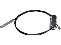 Parking Brake Cable; Intermediate (05-09 Sierra 1500 Extended Cab w/ 6.50-Foot Standard Box; 05-11 Sierra 1500 Crew Cab)