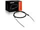 Parking Brake Cable; Rear Driver Side (05-06 Sierra 1500 Regular Cab w/ 6.50-Foot Standard Box)