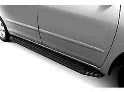 Peerless Running Boards; Black (04-18 Sierra 1500 Crew Cab)