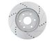 Performance Drilled and Slotted 6-Lug Rotors; Front Pair (07-18 Sierra 1500)