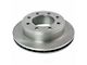 Plain Vented 8-Lug Rotors; Rear Pair (2004 Sierra 1500 Crew Cab)