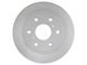 Plain Vented 6-Lug Rotors; Front and Rear (07-18 Sierra 1500)