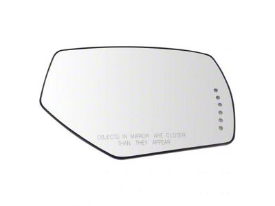 Power Heated Turn Signal Mirror Glass; Passenger Side (14-17 Sierra 1500)