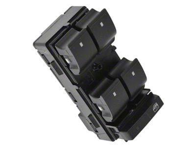 Power Window Switch; Front Driver Side (08-10 Sierra 1500 Extended Cab, Crew Cab)