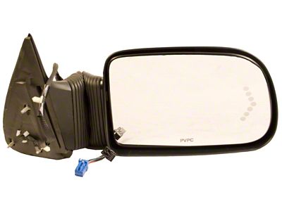 Replacement Powered Heated Extendedable Towing Mirror; Passenger Side (03-06 Sierra 1500)