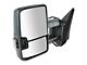 Powered Heated Manual Folding Towing Mirrors with Black and Chrome Caps (07-13 Sierra 1500)