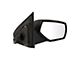 Powered Heated Memory Power Folding Mirror with Puddle Light; Spotter Glass and Turn Signal; Textured Black; Passenger Side (14-18 Sierra 1500)