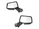 Powered Heated Memory Power Folding Mirrors with Puddle Lights, Spotter Glass and Temperature Sensor; Textured Black (19-24 Sierra 1500)