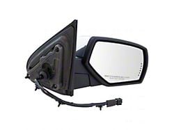 Powered Heated Memory Side Mirror with Chrome Cap; Passenger Side (14-18 Sierra 1500)