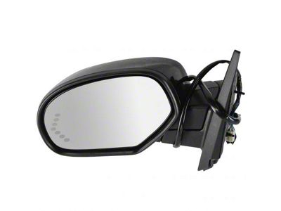 Powered Heated Memory Side Mirror; Paint to Match; Driver Side (07-08 Sierra 1500)