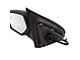 Powered Heated Memory Side Mirror with Puddle Light; Textured Black; Driver Side (14-18 Sierra 1500)