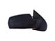 Powered Heated Memory Side Mirror with Puddle Light; Textured Black; Passenger Side (14-18 Sierra 1500)